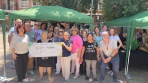 Paterna recauda 1.820€ en el Mercadillo Solidario de la Semana del Mayor para la Casa ASPANION para niños/as con cáncer