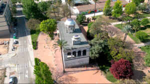 Villa Amparo Paiporta vista aérea