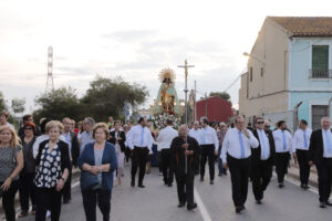 La Virgen de los Desamparados visita La Punta
