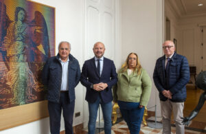 Reciente visita de responsables de Amics del Corpus a la Diputació de València