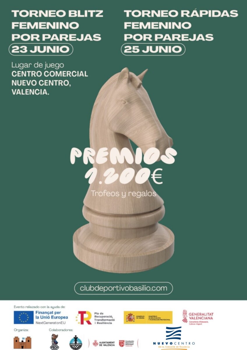torneo de ajedrez femenino Nuevo Centro