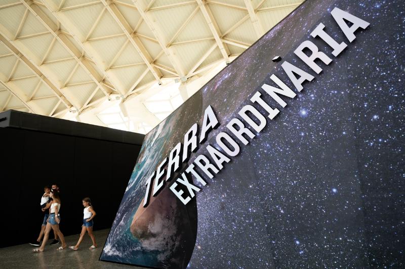 Espacio 'Terra extraordinària' en el Museu de les Ciències