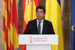 Carlos Mazon rueda de prensa nuevo Consell