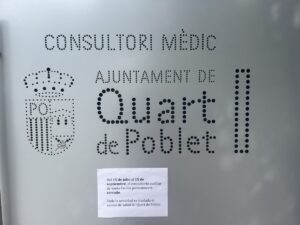 centro auxiliar cerrado hospital de Manises
