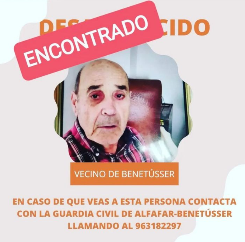 desaparecido Benetússer