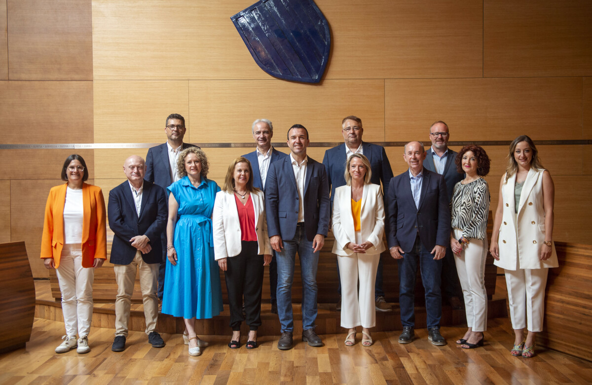 Equipo de gobierno de la nueva Diputació de València