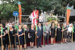 Fiesta de San Cristóbal en el barrio de Trinitat