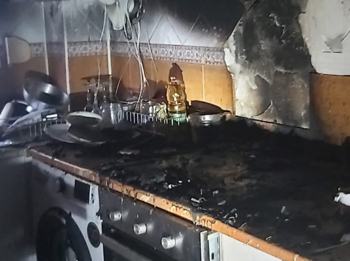 Incendio de una vivienda en Moncada