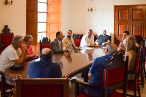 reunion Alcasser y Alfafar contra proyecto macrodepuradora