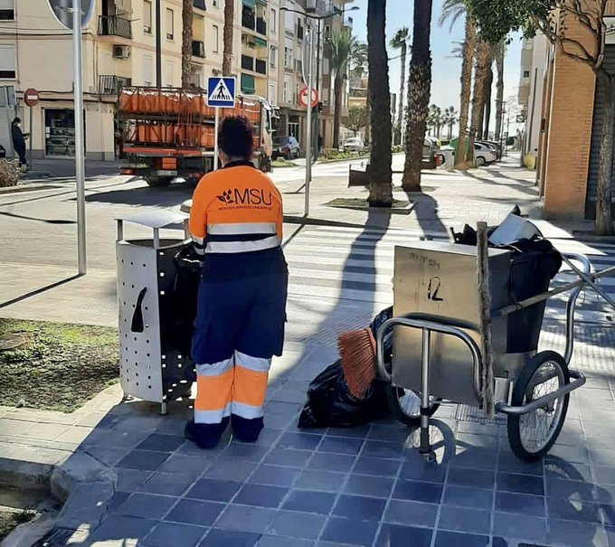 Trabajadora MSU empresa pública de Moncada