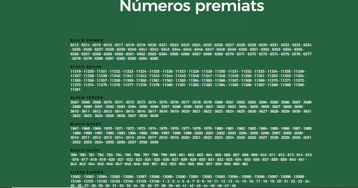 Sorteo de palcos de la Batalla de Flores