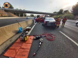 accidente múltiple A-7