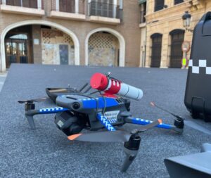 dron policia local Rocafort