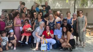 Enith Salón llega a casa