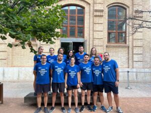 Participantes del Campus Multideportivo Petxina