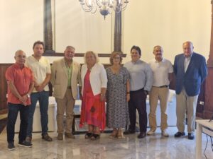 María José Ferrer San Sagundo con la Federación de Casas Regionales en la Comunitat Valenciana