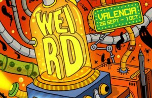 Cartel de Weird Market, detalle