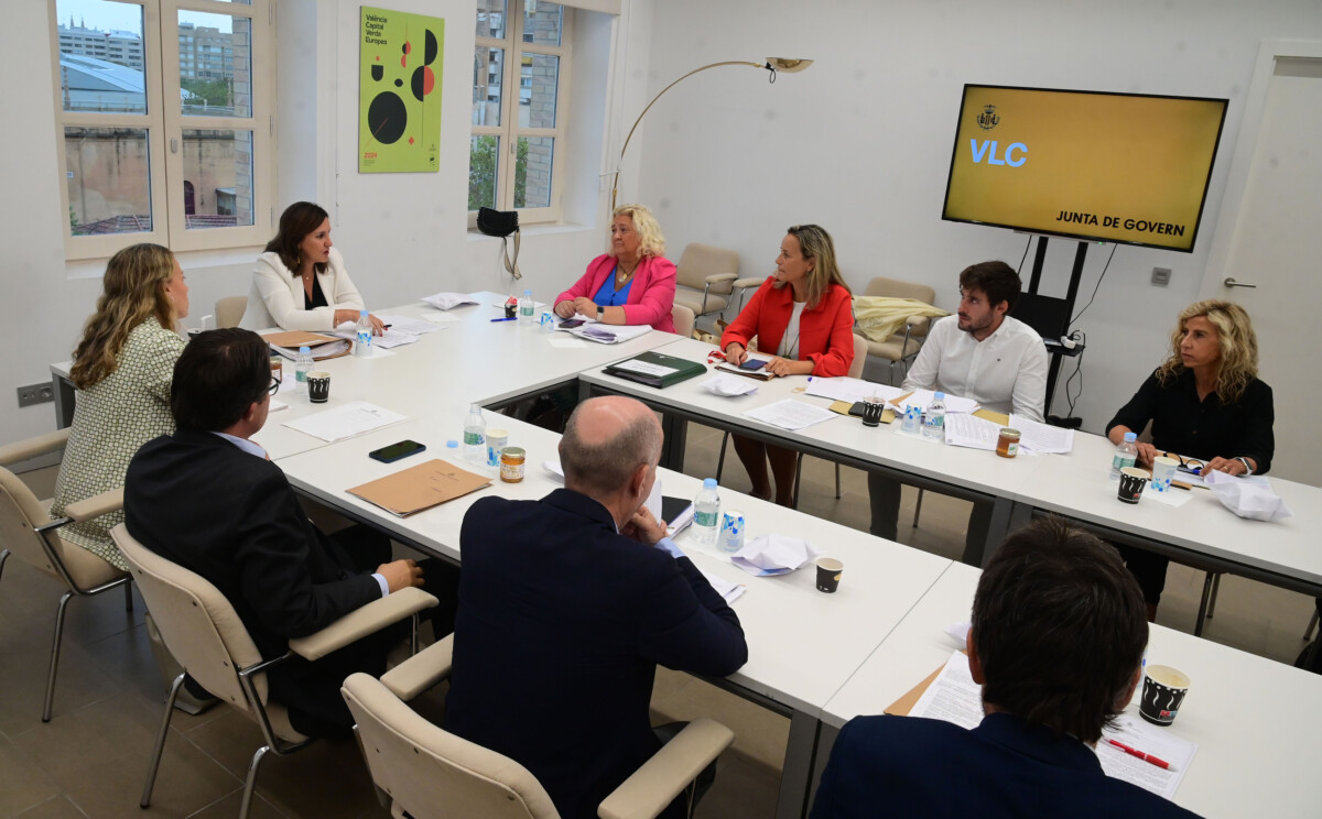 Junta Local de Gobierno en la que se han definido los actos del 9 d'Octubre en Valencia