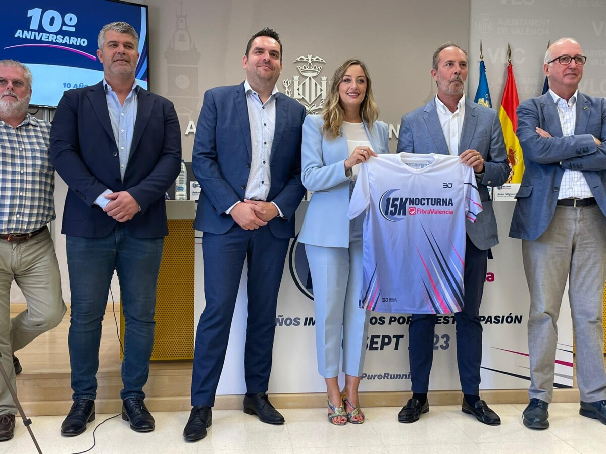 Presentación de la 15K Nocturna