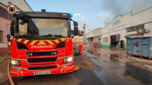 bomberos incendio Beniparrell