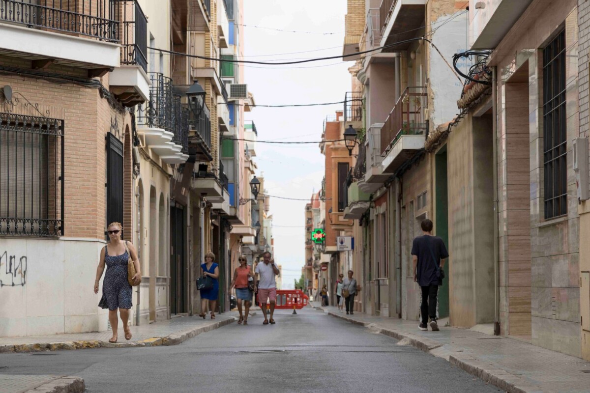 Carrer Major Dia Sense Cotxes Picassent