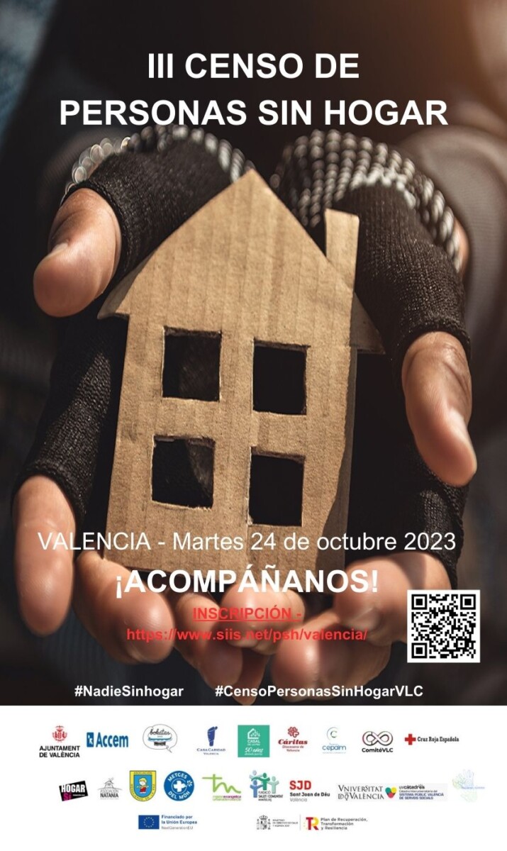 III Censo de personas sin hogar de Valencia