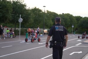 Curso de educación vial durante la Semana de Movilidad de Paterna en la edición pasada