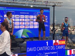David Cantero triatlón de Valencia