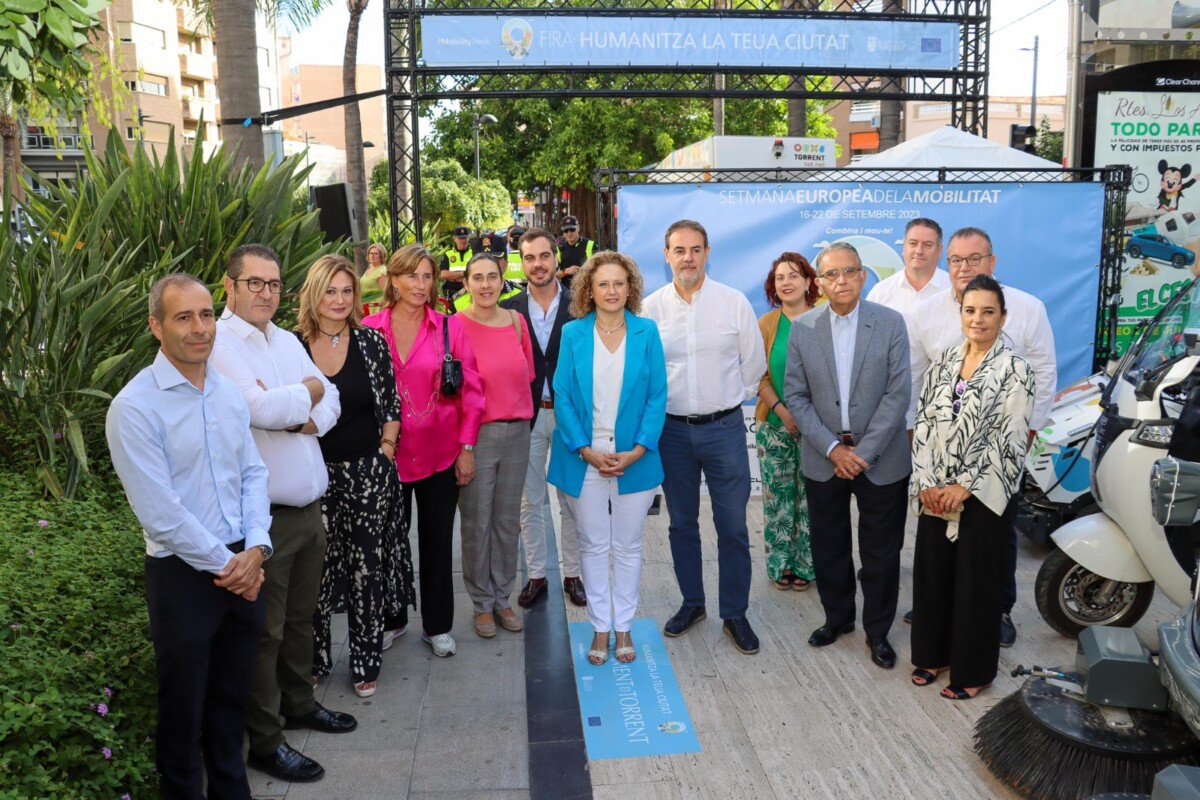 Inauguración de la Feria de la Movilidad Sostenible de Torrent