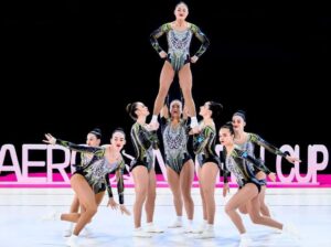 Iria Camino gimnasia aerobica Quart Poblet