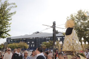 La Virgen de los Desamparados v isita este martes el Ciutat de Valencia