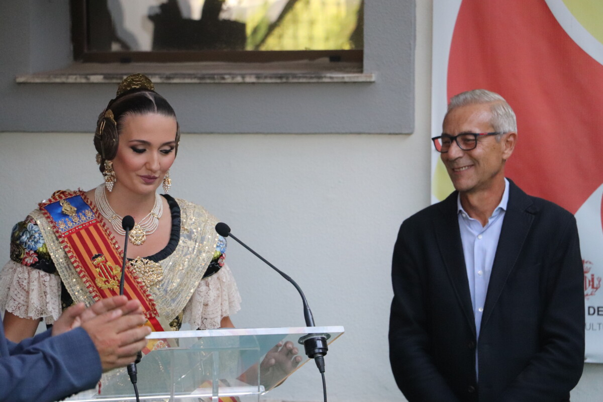 Laura Mengó dirige unas palabras a los presentes