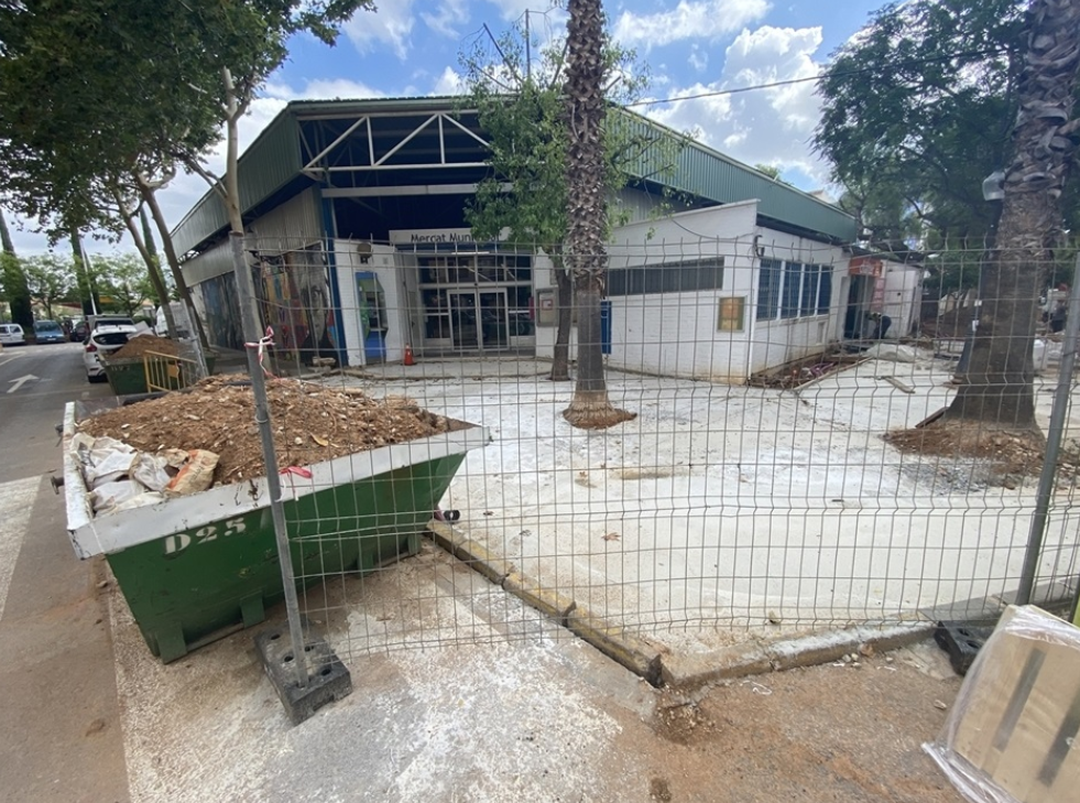 obres mercat municipal Picanya