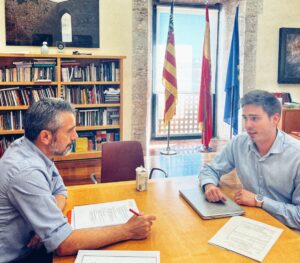 PP Moncada reunión con el DG de Cultura Sergio Arlandis