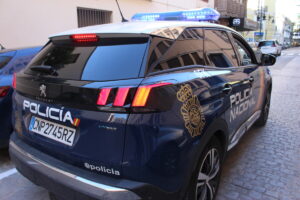 Coche patrulla de la Policía Nacional