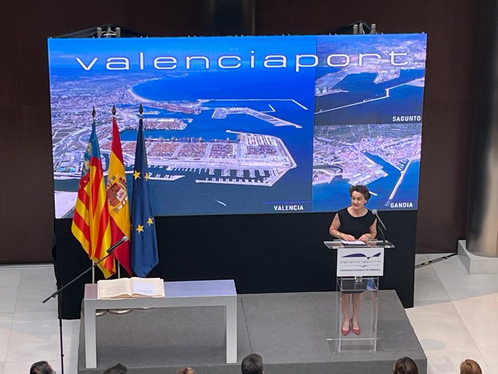 Toma de posesión de Mar Chao como presidenta de la Autoridad Portuaria de Valencia