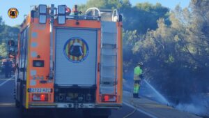 Incendio en El Saler
