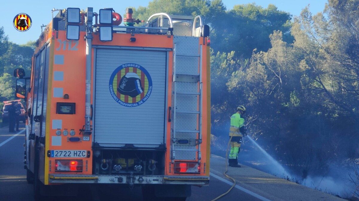 Incendio en El Saler