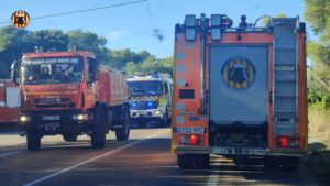 Incendio en El Saler