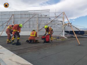 bomberos incidencias por viento