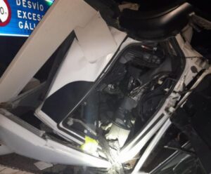 Colisión mortal entre dos camiones en la A-7 a la altura de El Puig