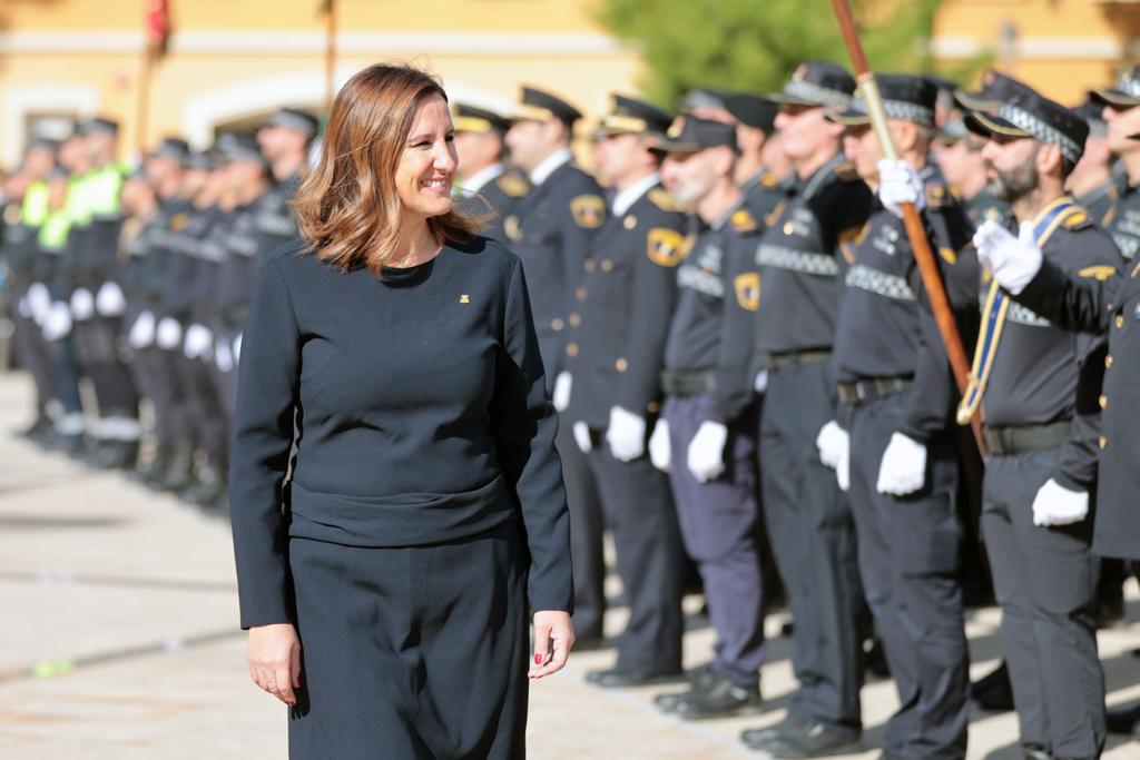 María José Catalá en el Día de la Policía Local