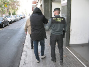 detenido quebrantamiento condena Valencia Guardia Civil
