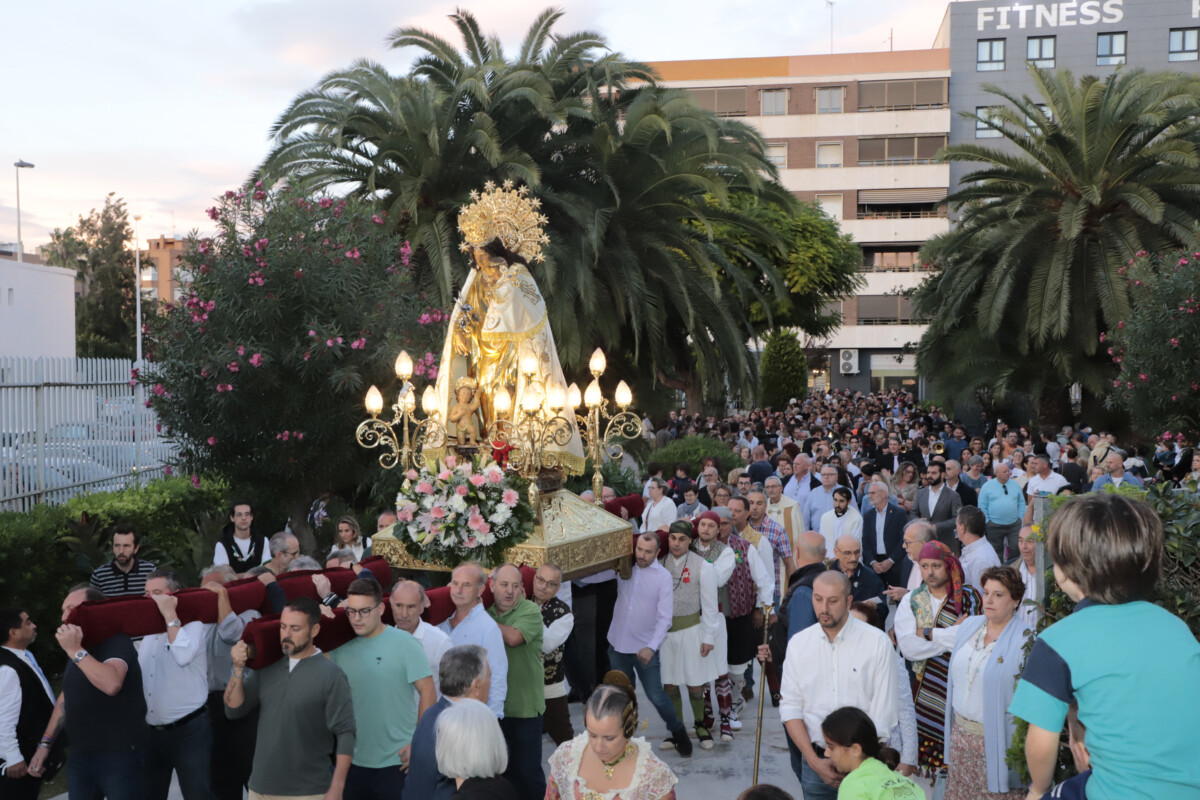 La Virgen de los Desamparados visita Alboraya
