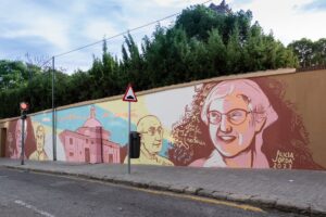 Mural Pilar Roig en Godella