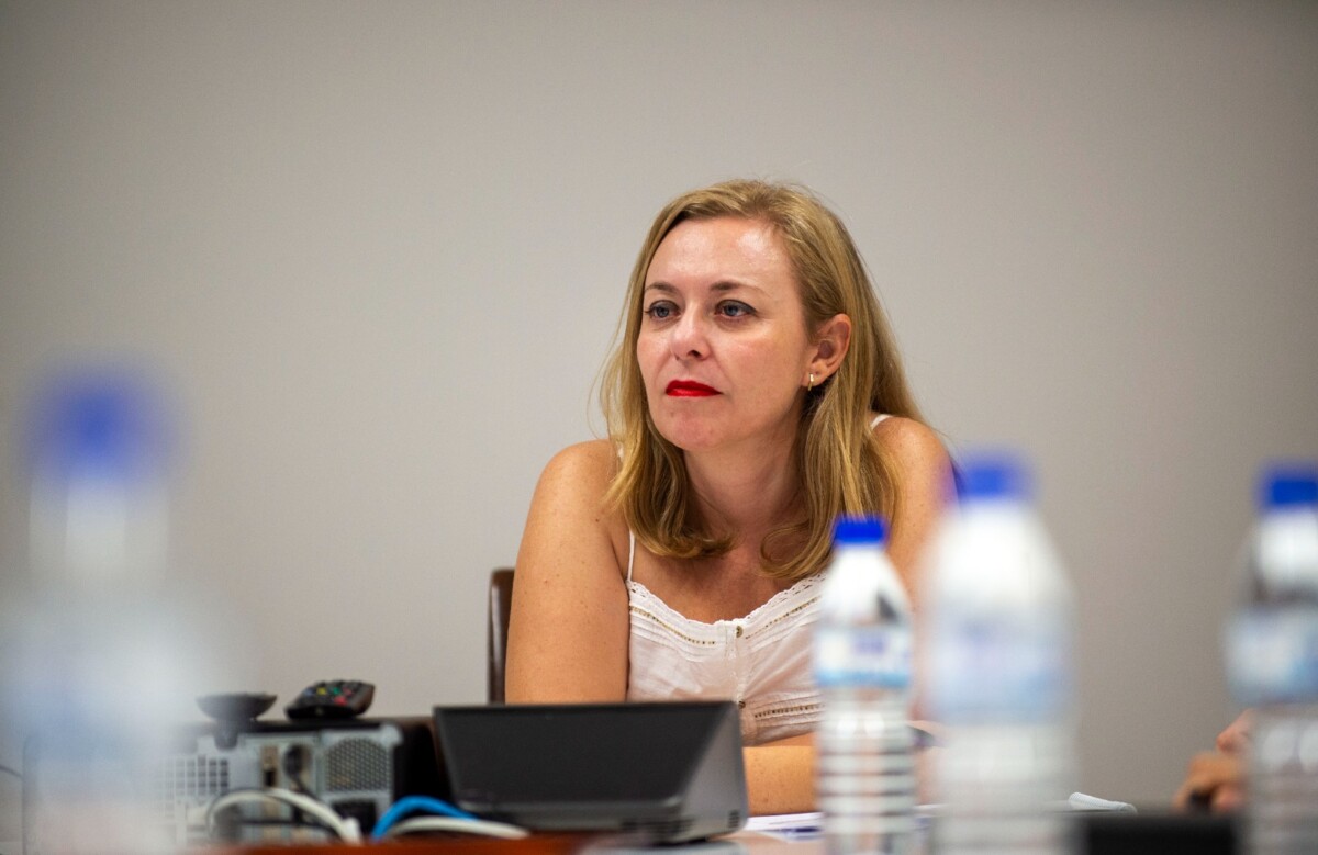 Natalia Enguix, vicepresidenta primera de la Diputación y responsable de Cooperación Internacional