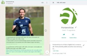 nuevo canal de Whastapp de Hortanoticias