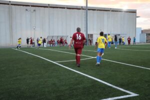 nuevo cesped artificial polideportivo Xirivella