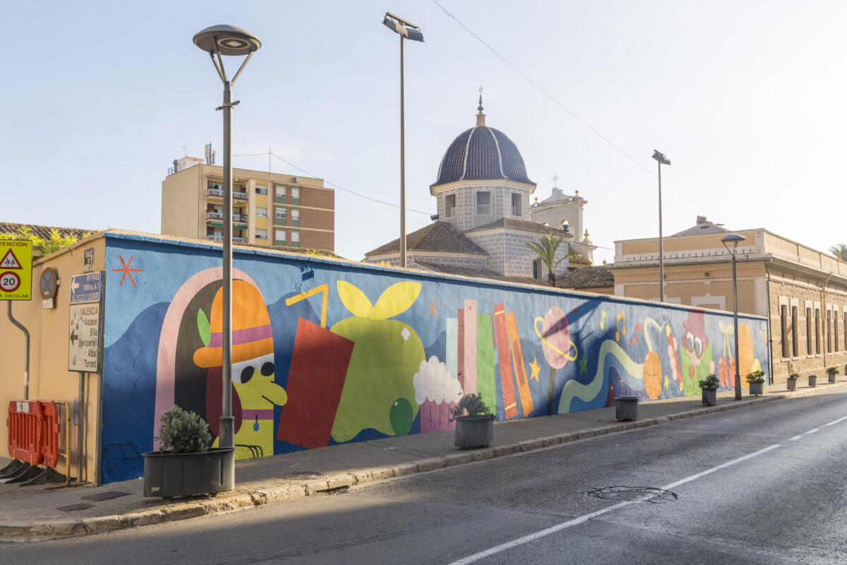 Picassent Nou mural de Cromàpica per a l'edició d'enguany