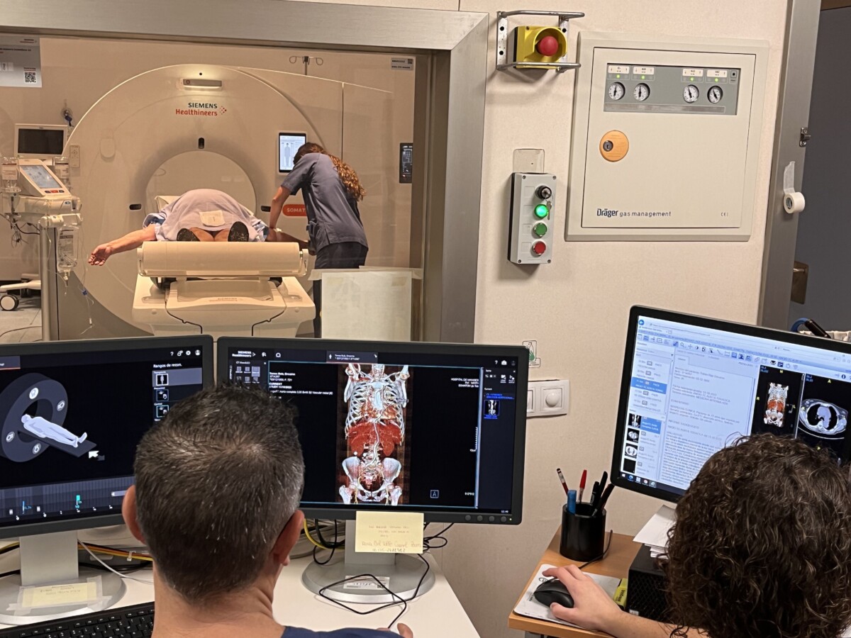 TAC niños hospital de Manises